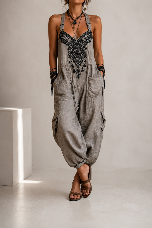Erminilda | Mono bohemio bordado