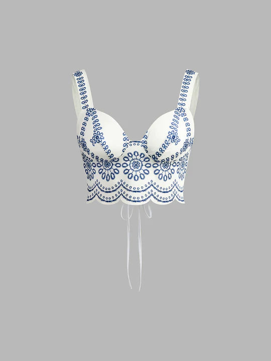 Conjunto Capri Azul Mediterráneo