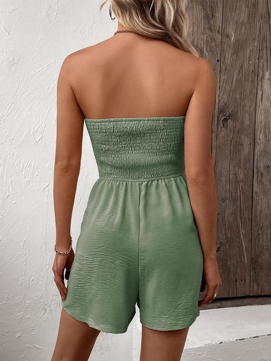 Mono con acabado Boho fluido casual · formal