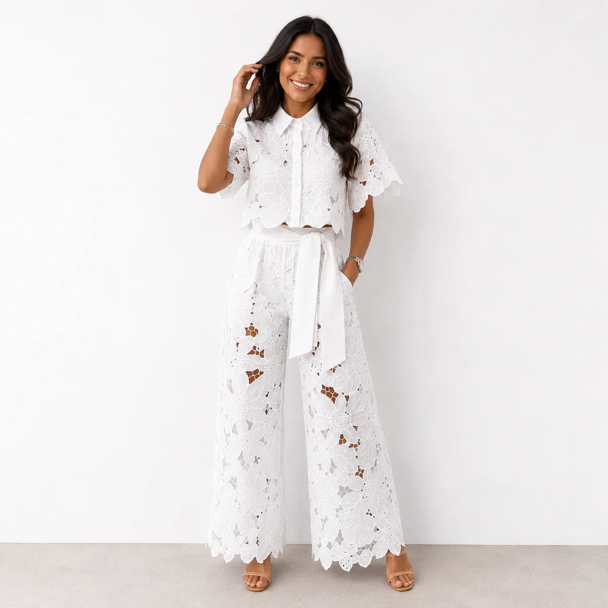 Isabella | Conjunto de dos piezas vaporoso