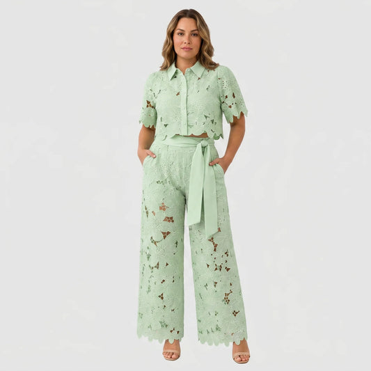 Isabella | Conjunto de dos piezas vaporoso